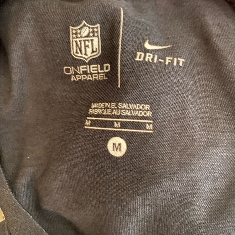 NIKE NFL ON FIELD APPAREL “SALUTE TO SERVICE” PATRIOTS CAMO PRINT SHIRT SIZE M - Picture 3 of 5